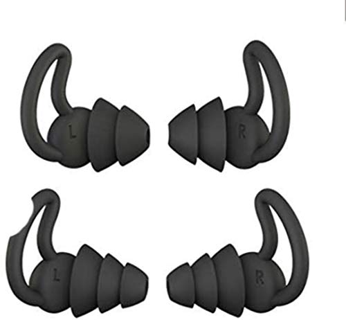 Bouchons d'oreilles en mousse protection auditive 40dB étui silicone - 2
