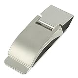 clip para billetes gucci Peso Neto: 35g TOOGOO(R) Tono de plata Sostenedor Clip de billete dinero en efectivo delgado de acero inoxidable