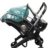 Rain Cover, Compatible with Doona Infant Car Seat Stroller, Protects from Rain, Snow, Wind, Cold, Side Ventilation Holes, Rain Cover for Stroller, Stroller Cover Accessories