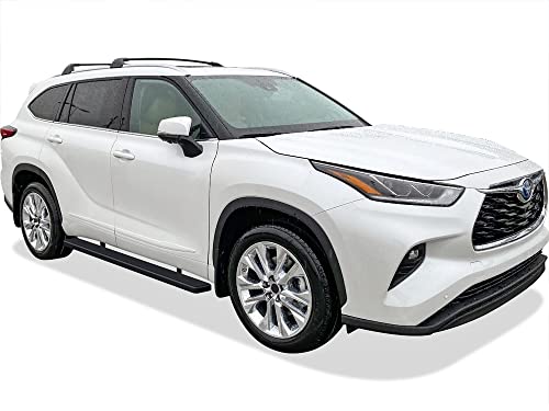 Estribos laterales acero para Toyota Highlander 2020-26 miniatura 6
