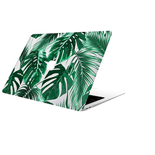 AOGGY MacBook Air 13 inch Case 2020 2018 2019 New Version A2179/A1932,Tropical Palm Leaves Plastic Hard Shell Protective Case for Newest MacBook Air 13
