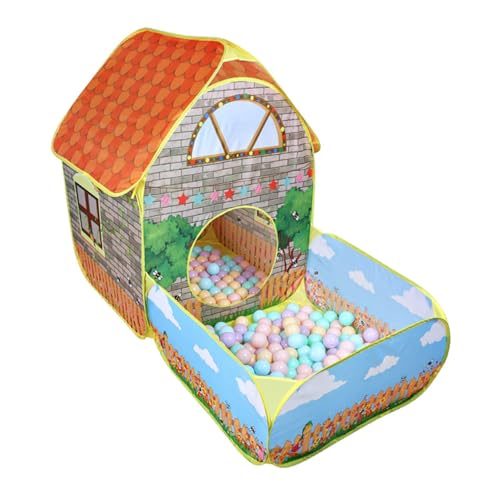 GARIOUANS Casa de Juegos Plegable, Tienda de Campaña para Jugar en Jardín, Tela de Poliéster Resistente y Diseño de Casa de Campaña para Bebés, Adecuado para Actividades al Aire Libre