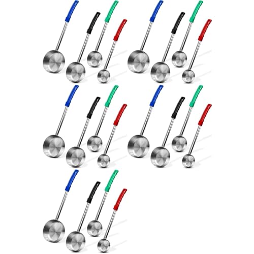 Louche en acier inoxydable 4 tailles spoodle de buffet pour portionnement précis - 2