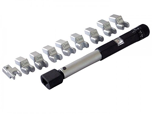 Preisvergleich Produktbild Speichen 4920 Drehmomentschlüssel Kit Buzzetti mit 8 Aufsätzen