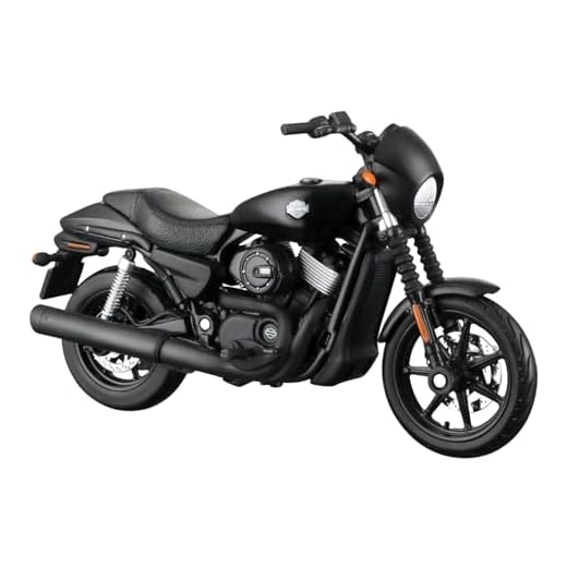 マイスト Maisto 1/12 ハーレー ダビッドソン Harley Davidson 2015 ブラック Black Street 750 オートバイ Motorcycle バイク Bike Model [並行輸入品]