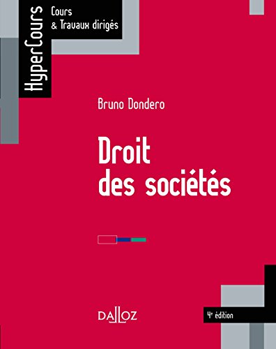 Télécharger Droit des sociétés - 4e éd. Livre PDF Gratuit