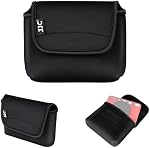 JJC Camera Case Pouch Sleeve for Leica Sofort 2, Fujifilm X Half, Kodak Ektar H35N, Snapic A1, Pixpro WPZ2 Cameras, Neoprene Protective Case, Black Color
