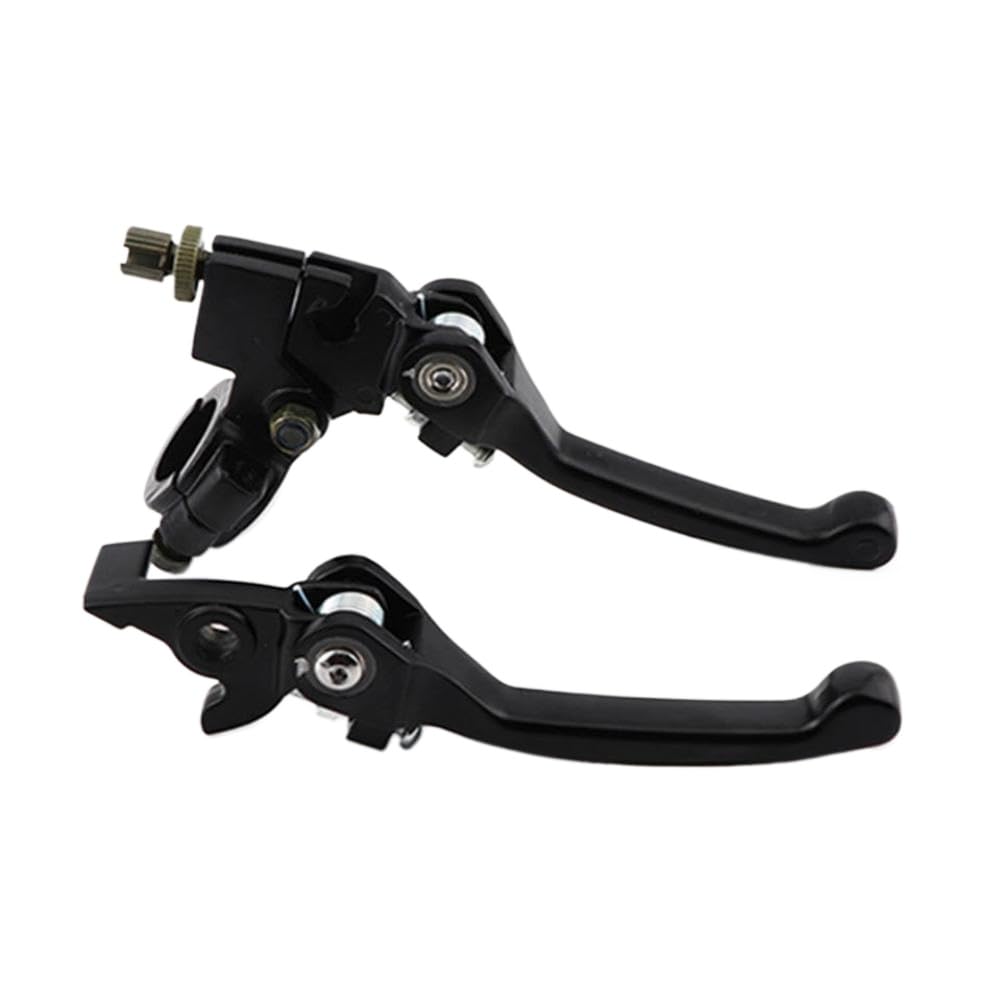 HSCJMEHT Folding Clutch Brake Lever for 7/8 Inch 22mm Handlebar Compatible with TTR SSR Xmotos Apollo 110cc 125cc 140cc Pit Bike(Black)