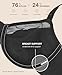 Lover-Beauty Minimizer Bras for Women Full Coverage Unlined Underwire Bras Plus Size Lifting Bra for Heavy Breast, Black 34D