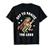 Off to Praise The Lord Frog T-Shirt