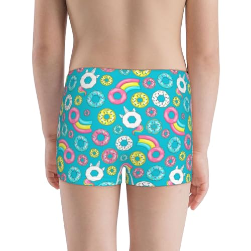 Boys' Cotton Boxer Brief Soft Underwear-Donut3