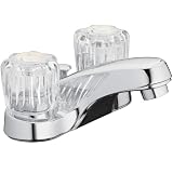 Aqua Vista 10-B421-AV Two Handle Bathroom Sink Faucet, Polis...
