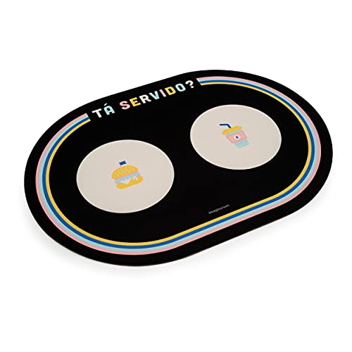 Jogo americano pet ta servido