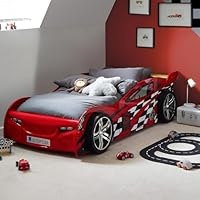Julian Bowen Scorpion Racer Bed, Red, Single