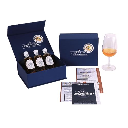 Rhum des Antilles coffret dégustation Le P'tit Antillais pour vos soirées conviviales