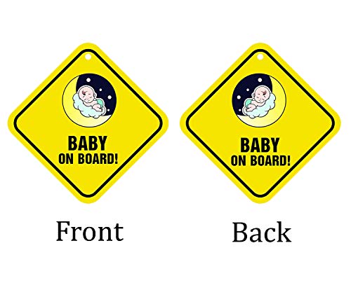 Image of Billy Bum Baby On Board (Moon)