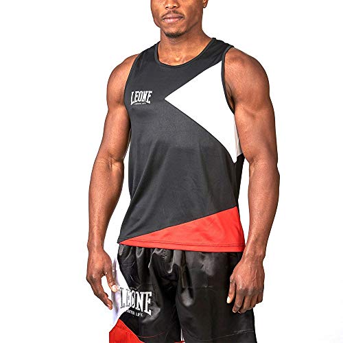 Débardeur de boxe mixte LEONE 1947 au sac de frappe pour le cardio training