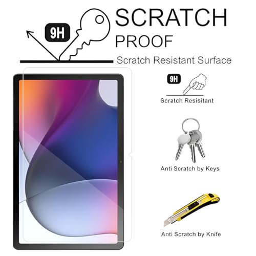 Image of Anti-Scratch & Smudge Proof Tempered Glass Screen Protector for Motorola Moto Tab G62 - Pack Of 1