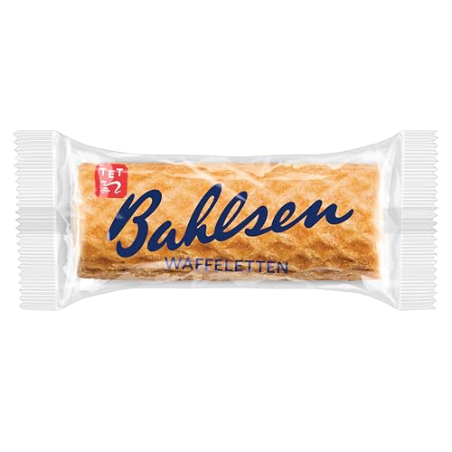Bahlsen Waffeletten – Hauchdünne Waffelröllchen in Einzelpackungen im Thekenaufsteller – ca. 150 Stück, 760 g