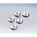 Produktbild Hama 5 Geräteschrauben für Fotozubehör, Länge 8 mm, Gewinde A 1/4", Metall, Silber