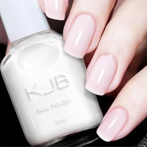 NLFOX Translucent White Nail Varnish Cover