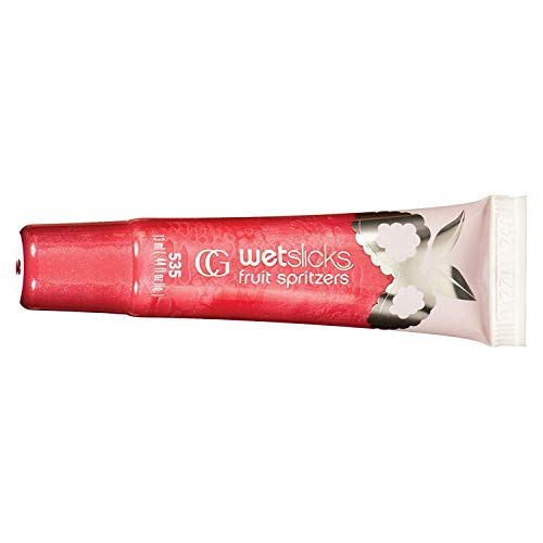 CoverGirl Wetslick Fruit Spritzers, Raspberry Splash 535, 0.44 Ounce Package