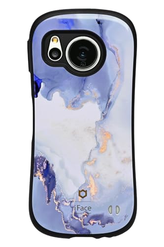 iFace First Class Marble AQUOS sense8 専用 ケース (マーブル/クラウドブルー)【スマホケース SH54D SHG11 SHM26 アクオス センス8 アイフェイス 耐衝撃 ストラップホール】