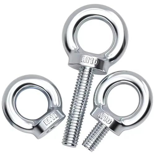 Boulon de levage M16 acier au carbone galvanisé haute résistance 10pcs - 7
