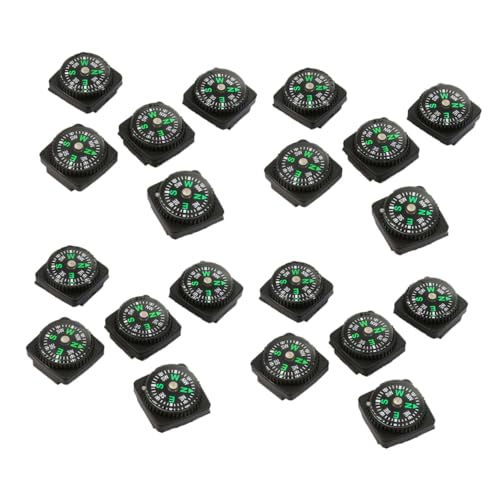 Mini brújula de pulsera para exteriores 25 piezas
