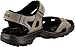ECCO Men's Yucatan Sport Sandal, VETIVER/Wild Dove, 7-7. 5