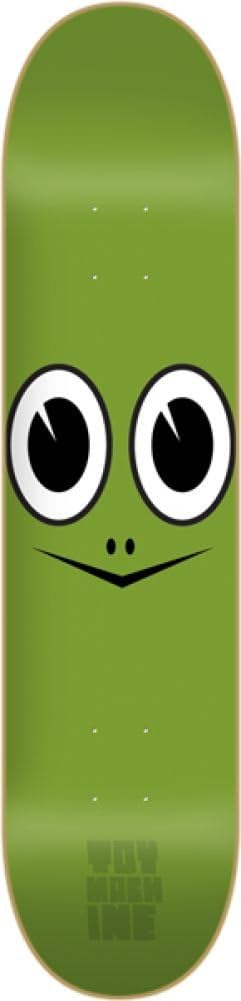 Toy Machine Turtle Face Deck 7.75 Green Skateboard Decks