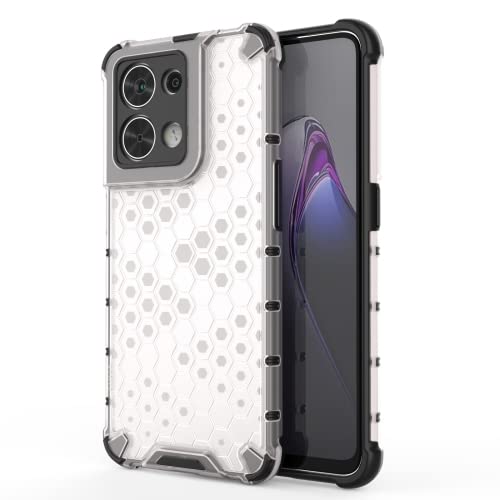 Lustree TPU Honey Comb Armor Shock Proof Back Cover for for Oppo Reno 8 5G (Transparent) (B0BKZWBHK3) Amazon Price History, Amazon Price Tracker