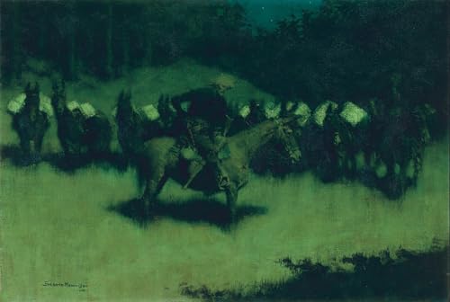 Toile Frederic Remington affiche grand format pour rompre la monotonie d'un bureau
