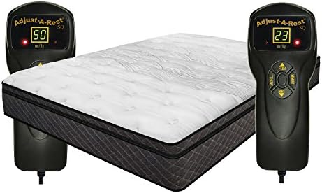 INNOMAX Luxury Support Harmony Dual Digital Pillow Top Air Bed Mattress, King