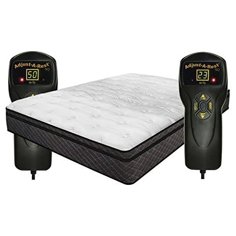 InnoMax Luxury Support Harmony Dual Digital Pillow Top Air Bed Mattress, Queen Cover