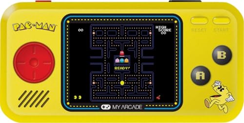 My Arcade Pocket Player Pacman 3 Games Retro Console One Size