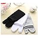 GOOTRADES Unisex Japanese Kimono Flip Flop Sandal Split Toe Tabi Ninja Geta Socks (White)