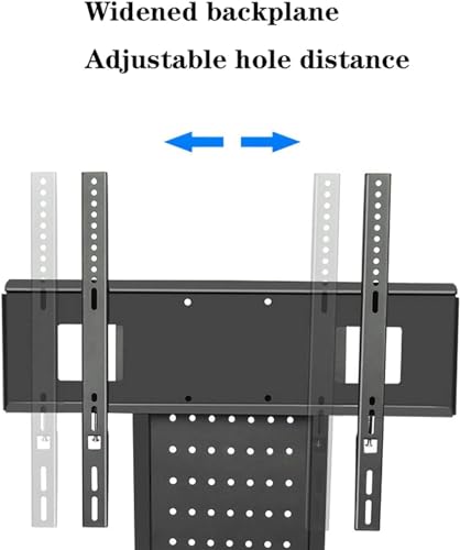 Soporte móvil para TV de 32" a 75" con ruedas y rotación miniatura 3