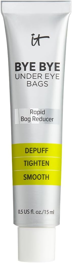 It Cosmetics Bye Bye Under Eye Bags - Tratamiento Antiedad para Bolsas Bajo los Ojos, Efecto Lifting Inmediato que Desinflama, Reafirma y Suaviza LÌneas Finas, Apto para Piel Sensible, 15 ml