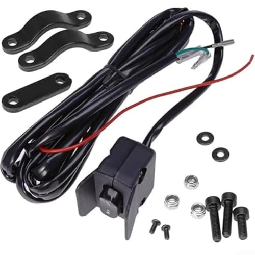 Interrupteur à bascule guidon 12V commande de treuil quad ATV UTV - 7