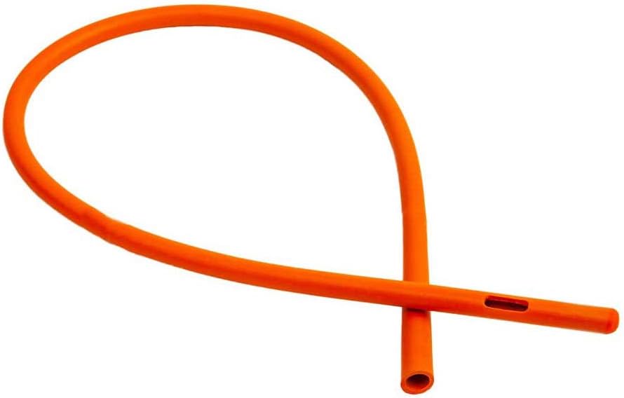 HealthAndYoga(TM) Rubber Colon Tube - Close End 28 FR