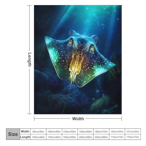 Couverture de balcon et camping MFourmia Ray, couvre-lit flannel doux 100x130