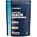 Price comparison product image Vitamin B3 Niacin 500mg | 90 Vegan Capsules (3 Months Supply) | Flush Free Nicotinamide Supplement (Niacinamide) | Resealable & Recyclable Pouch | by Horbaach