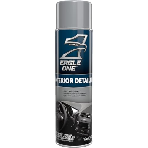 Eagle One Car Interior Detailer, One Step Detailer Spray for Cars, Trucks, 12 Oz