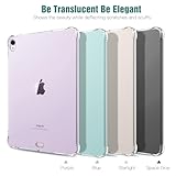 TiMOVO Case for iPad Air 11 Inch (M3/M2-2025/2024),iPad Air 5th/4th Generation Case (2022/2020) 10.9 Inch,Slim TPU Clear Transparent Back Protective Cover,Support Apple Pencil Pro/USB-C - Clear - Image 8