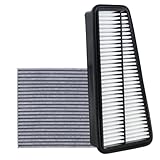 CA9683 Engine Air Filter and CF10374 Cabin Air Filter kit Compatible with 2005-2015 Toyota Tacoma