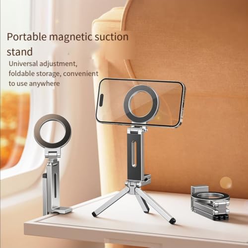 Trípode magnético Lapiglo compacto y plegable con aleación resistente 3