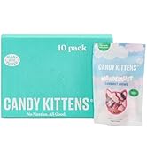 Candy Kittens Bonbons végétaliens WANDERLUST (10 x 140 g), bonbons à mâcher végétaliens – Quatre saveurs de fruits...