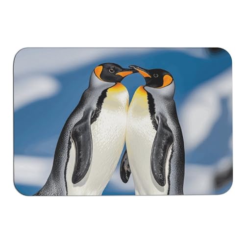 Tapis de bain antidérapant Pingouins anti-humidité 60x40 cm