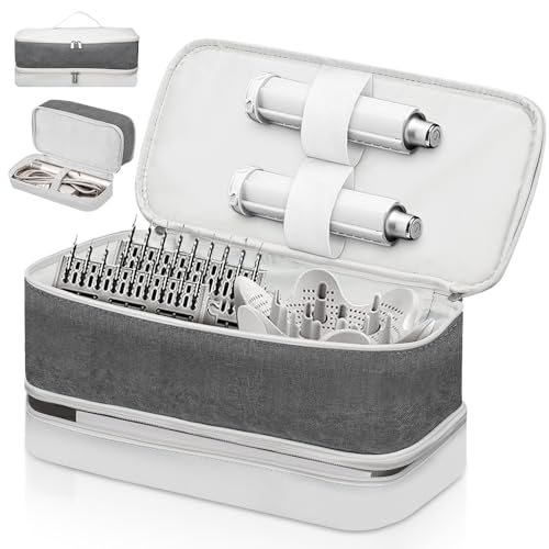 Estojo de Transporte de Viagem para Secador de Cabelo, Armazenamento Portátil de Ferramentas de Cabelo, Bolsa de Armazenamento de Ferramentas de Cabelo para Modelador